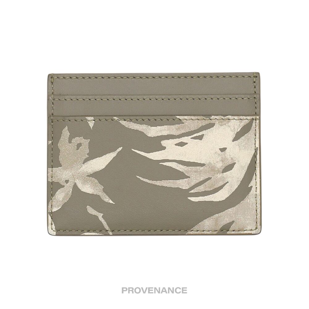 🔴 Saint Laurent Paris SLP Cardholder Wallet - Palms Stripe - Picture 3 of 7